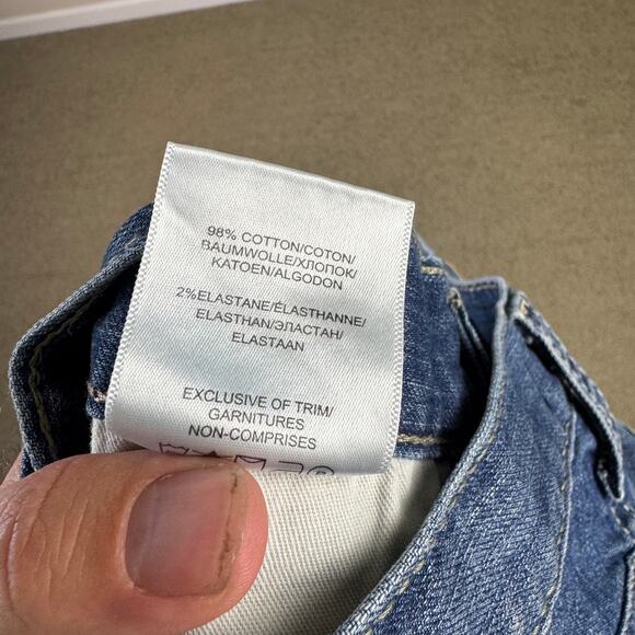 Silver Jeans Co Craig Straight Blue Denim Jeans US Men's 31x29 - Picture 6 of 8